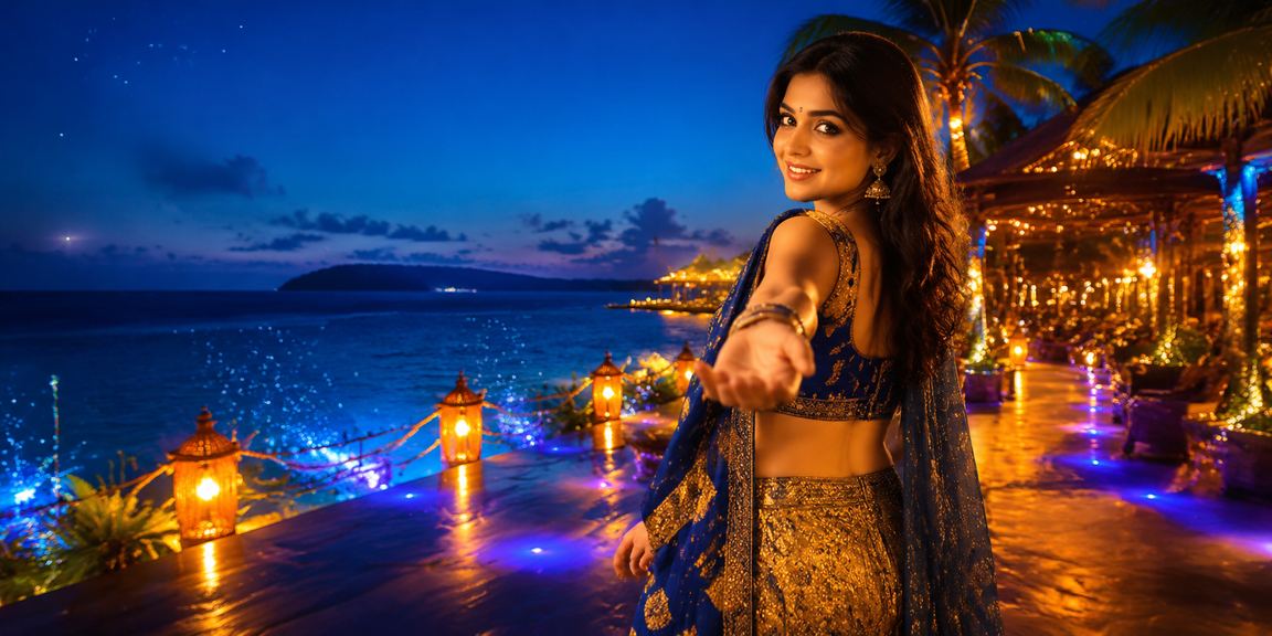 সেন্ট মার্টিনের সমুদ্র সৈকতে vip tak লটারি উপভোগের মুহূর্ত